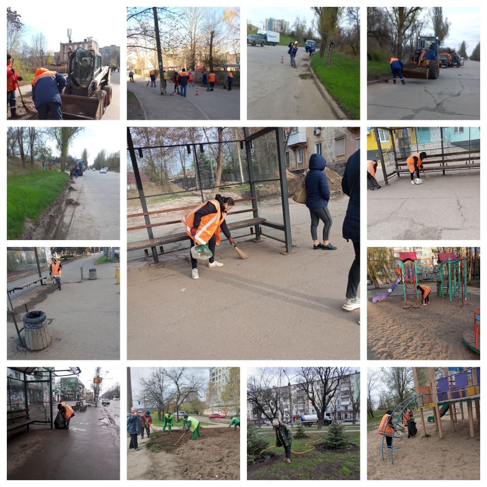 РОБОТИ З БЛАГОУСТРОЮ РАЙОНУ
